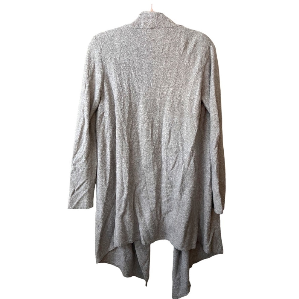 Barefoot Dream Bamboo Chic Lite Cardigan Gray Size L/XL EUC T789 - Picture 2 of 5